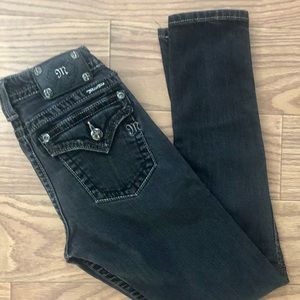 Miss Me Black Skinny Jeans